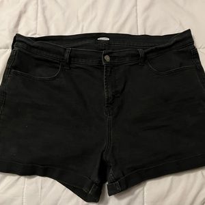 Old navy black shorts